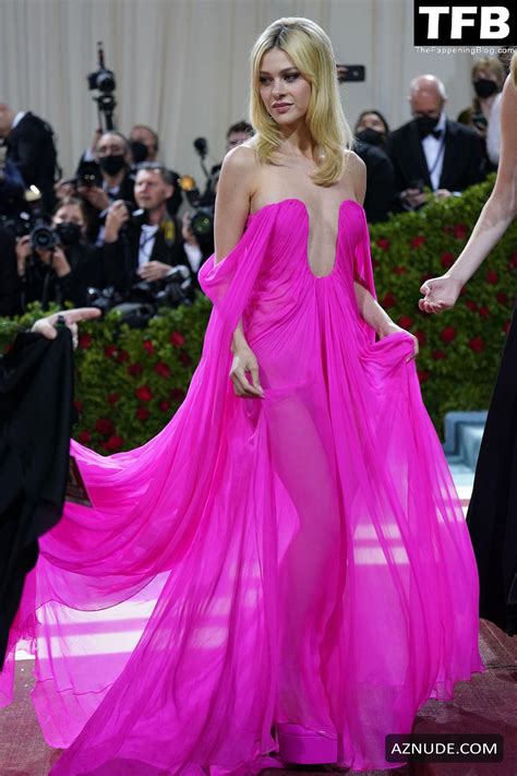 Nicola Peltz Sexy Seen Showing Off Her Hot Tits In A Pink Dress At The Met Gala In New York City