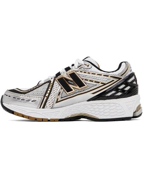 New Balance Silver R Sneakers In Black Lyst