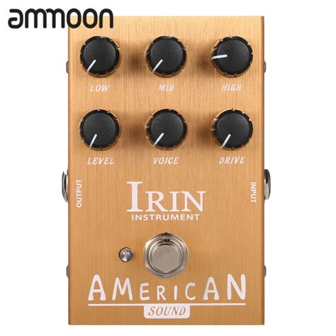 Ammoon Irin Mini Guitar Effect Pedal M Shall Speaker Simulator Cabinet