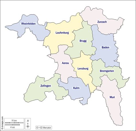 Aargau Kostenlose Karten Kostenlose Stumme Karte Kostenlose