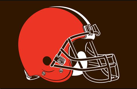 Download Cleveland Browns Official Helmet Logo Wallpaper | Wallpapers.com