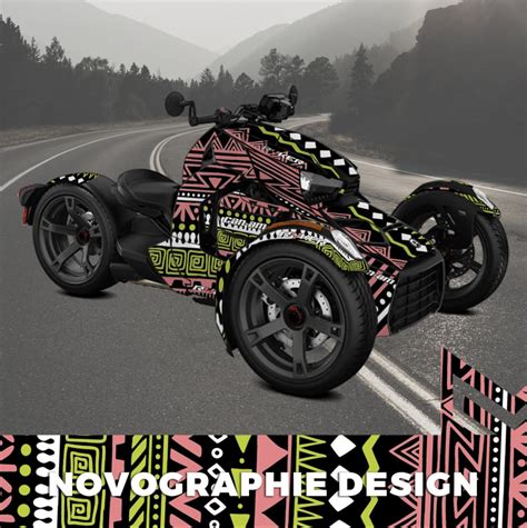 Brp Can Am Ryker Canam Complete Wrap Graphic Kit Decals Spyder Etsy