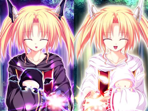 Blonde Hair Game Cg Magus Tale Nina Geminis Rena Geminis Short Hair Tenmaso Twintails Whirlpool