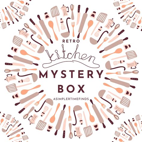 Vintage Kitchen Mystery Box: Retro Bakeware & Décor - Etsy