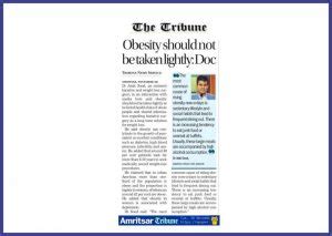 Weight Loss Surgery In Mohali