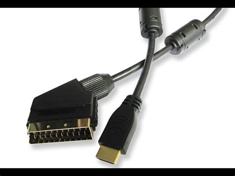 Tutorial HDMI in Scart umwandeln oder Scart in HDMI umwandeln - YouTube