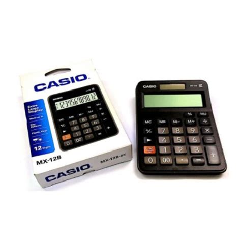 Casio - Desktop Calculator MX-12B - JA SHOPEASY