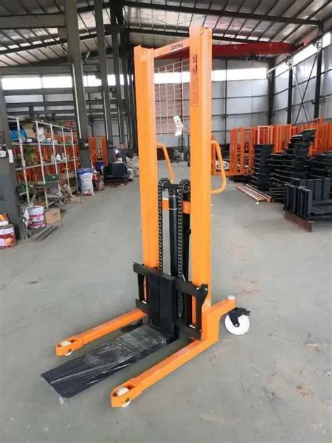 Hand Manual Pallet Operated Stacker Hydraulic M Lifting Pallet