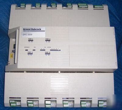 Bristol babcock dpc 3330 process controller +12 modules