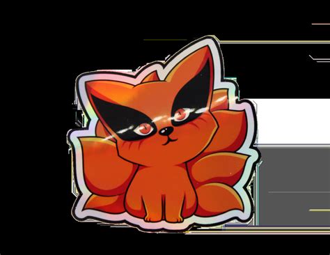 Kurama Chibi Dachi Decals