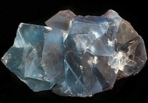 Blue Fluorite Cube Cluster Cave In Rock Illinois For Sale