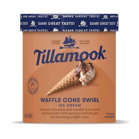 Tillamook Waffle Cone Swirl Ice Cream Oz Reviews