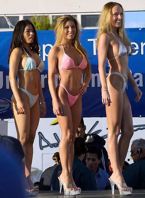 Hot Bikini Babes NOPI Bikini Contest Long Beach California