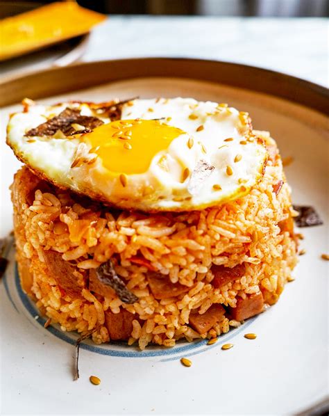 Spam Kimchi Fried Rice One Pot 3 Ingredients