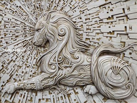 ПАННО РЕЗНОЕ " ЛЕВ ЦАРЬ " ЯСЕНЬ ЗОЛОТО купить в интернет-магазине ...