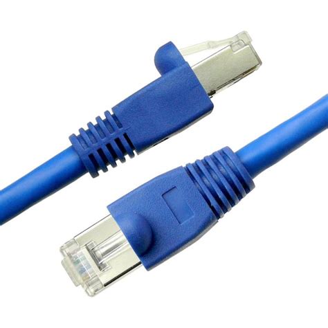 Ntw Ft Cat A Snagless Shielded Stp Network Patch Cable Blue