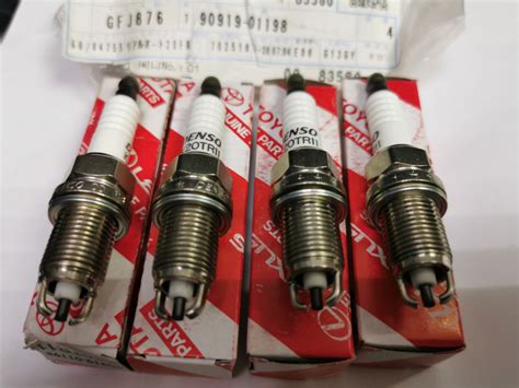 Свечи зажигания — Toyota Camry (XV20), 2,2 л, 2001 года | расходники ...