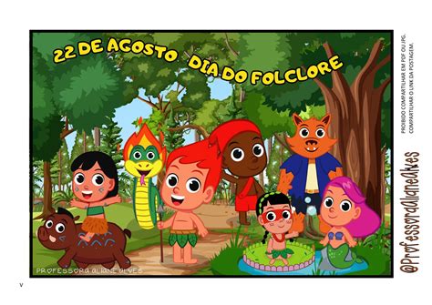 Painel Folclore Para Imprimir Gratis