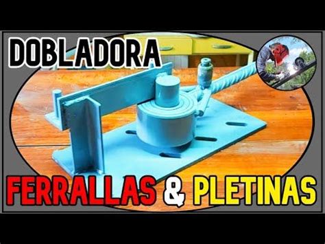 Como Hacer Una DOBLADORA De Pletina Y Ferralla TUTORIAL YouTube