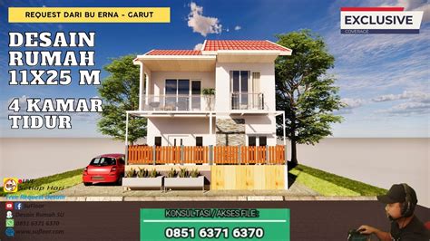 Desain Rumah Minimalis Request Dari BU ERNA GARUT Dgn Luas Bangunan