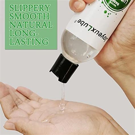 JoyeuxLube Water Based Anal Lube 8 Fl Oz Relax Gently Numbing