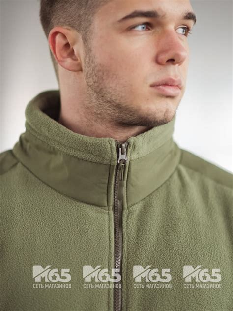 Кофта флисовая тактическая без капюшона, olive купить за 2 390 руб ...