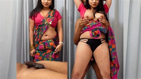 Hot Indian Mallu Aunty Sex With Beautiful Indian Saree Blowjob Porn Feat Bustybanu Xhamster