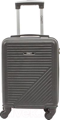 Grott 340-619/3-18BLK (черный) Чемодан на колесах купить в Минске ...