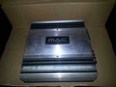 Продам автоусилитель MAC MPX 2000 2-канальный — Lada Приора седан, 1,6 ...