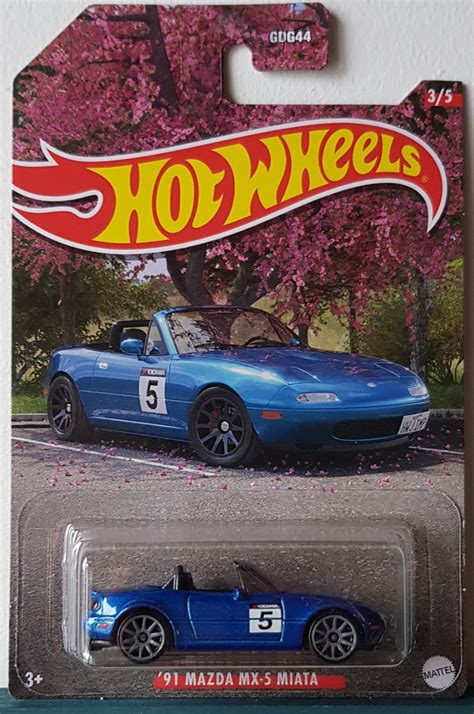 Hot Wheels 1991 Mazda MX 5 Miata Walmart Exclusive