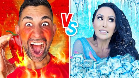 HOT Vs COLD Challenge YouTube