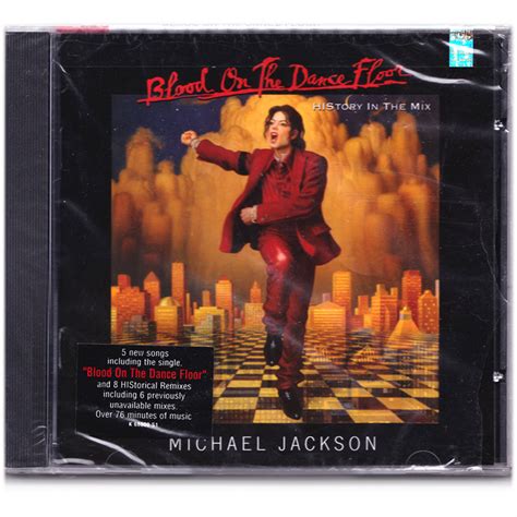 Michael Jackson Blood On The Dance Floor Cd Album Ek 68000