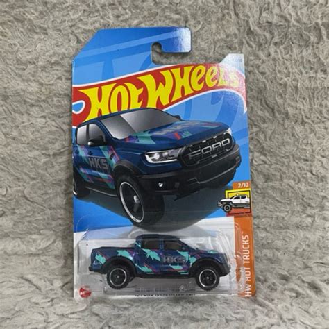 Jual Hot Wheels Ford Ranger Raptor Hks Biru Shopee Indonesia