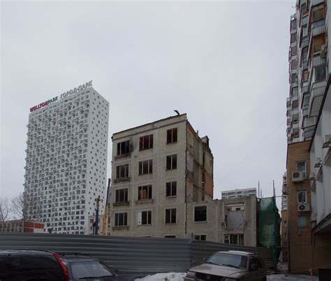 Проспект Маршала Жукова / улица Народного Ополчения. Снос квартала ...