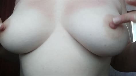 Playing With My Boobs Come And Fuck Me Big Beautiful Natural Tits Awesome Solo Masturbation