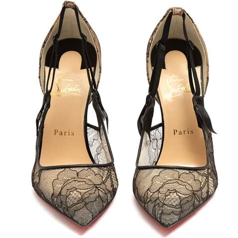 Christian Louboutin Hot Jeanbi Mm Lace Pumps
