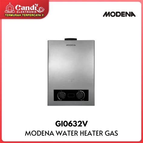 Jual Modena Water Heater Pemanas Air Tankless Gas Instant Gi V