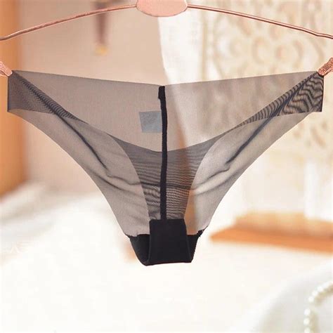 Lo más nuevo, bragas sexis para mujer, ropa interior súper transparente ...