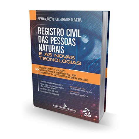 Registro Civil Das Pessoas Naturais Editora Mizuno