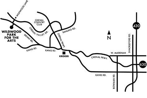 Wildwood Area Map Wildwood Park For The Arts