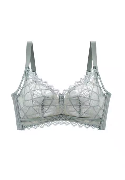 Buy ZITIQUE Women S Newest Cup Non Wired Seamless Push Up Lace Trimmed Lingerie Set Bra And