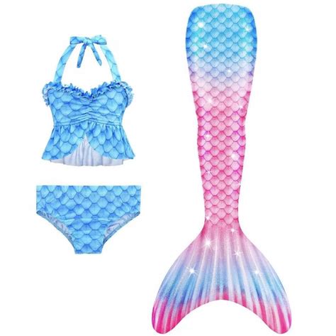 Str J K Pielowy Ogon Syreny Bikini Rozmiary Wzory Oficjalne Archiwum Allegro