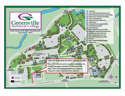 Greenville Tech Campus Map Xenia Karoline