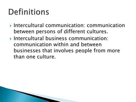 PPT The Nature Of Intercultural Communication PowerPoint Presentation