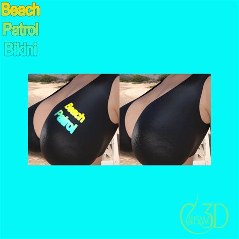 Beach Patrol Bikini For Daz Studio Genesis 8 Female By Causam3D
