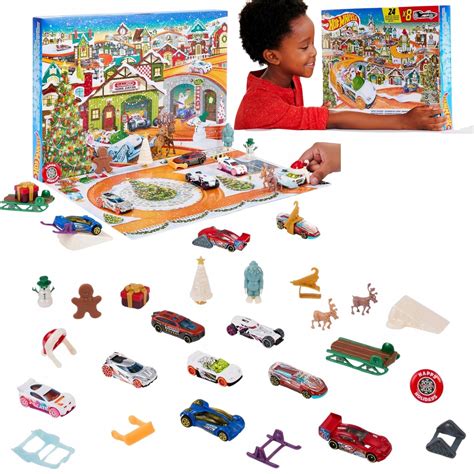 Kalendarz Adwentowy Hot Wheeels Samochodziki Zestaw Autka Dla Dzieci 24El Inna Marka Sklep