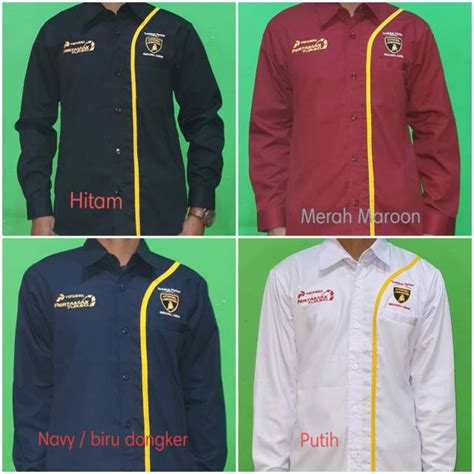 Jual Baju Seragam Spbu Pertamina Turbo Staff Lengan Panjang Indonesia