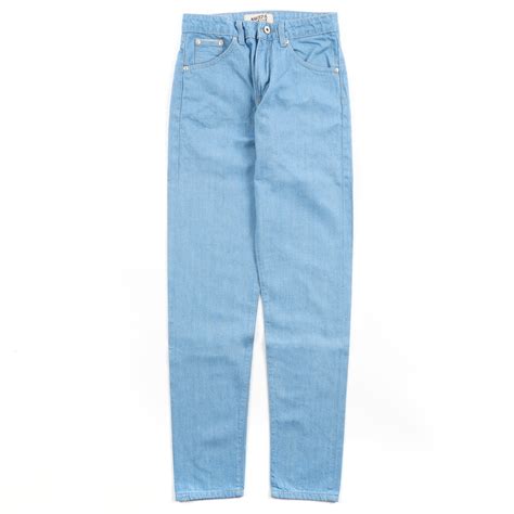 Naked Famous Women S Max Pale Blue Sky High Selvedge GERHARD