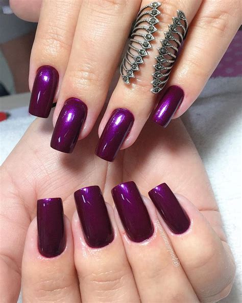 Fotos De Unhas Decoradas Esmalte Roxo Unhas Pretty Nails