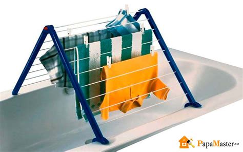 Сушилка для белья в ванную — какую выбрать? | Папа мастер!